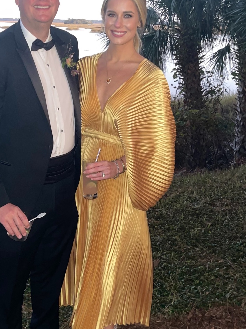 L’Idee Versailles Gown in Gold